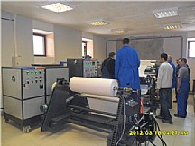 Multi function medical tape coating machine